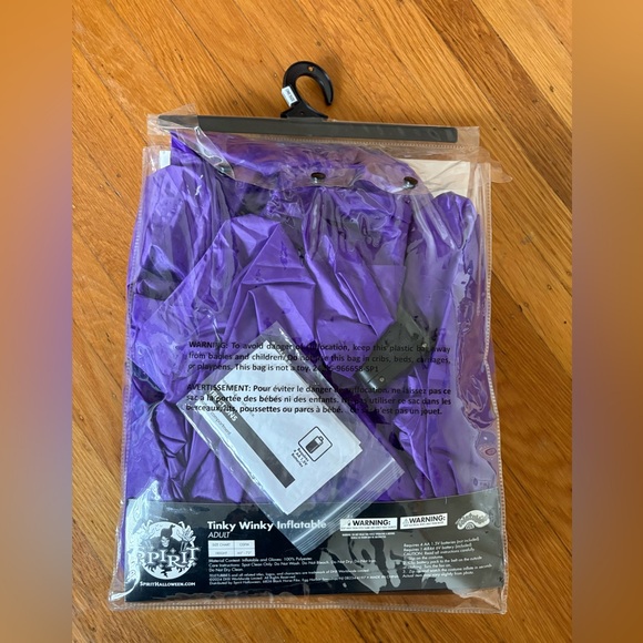 Tinky Winky Teletubbies Inflatable Costume - Picture 6 of 7